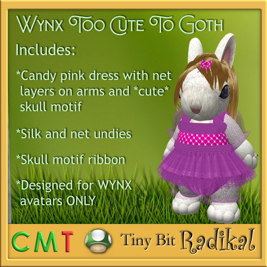 Wynx Too Cute To Goth