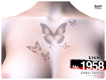 (Chest Tattoo) No.1958 Light