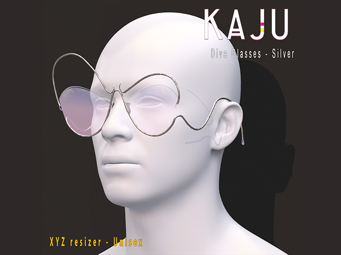 KAJU - Diva Glasses - Silver 