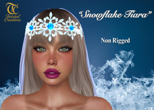 TC - Snowflakes Crystal Blue Tiara