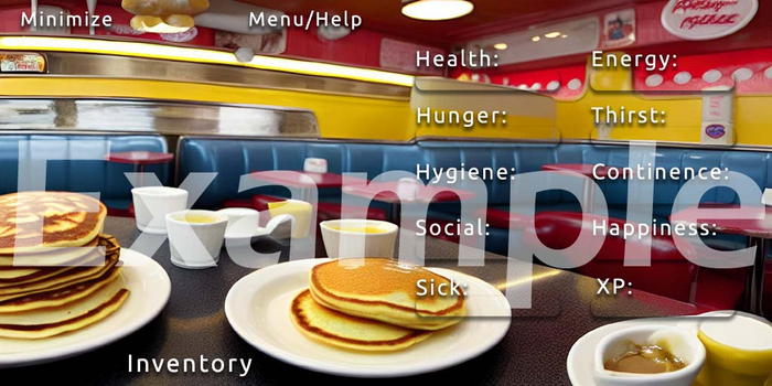 MyStory HUD Style Golden Stack