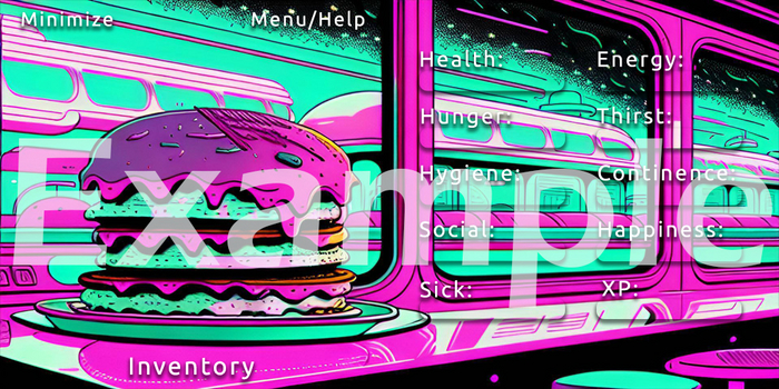 MyStory HUD Style Neon Brunch