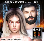 A&D APPLIER lel Evo X - Eyes SET 01