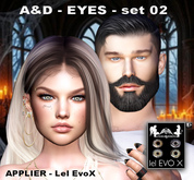 A&D APPLIER lel Evo X - Eyes SET 02