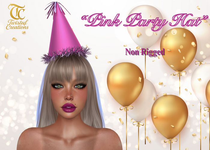 TC - Party Hat Pink