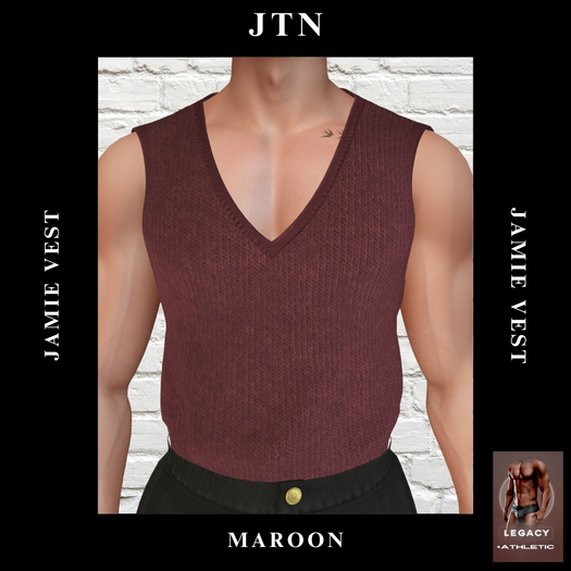 JTN Jamie Vest Maroon