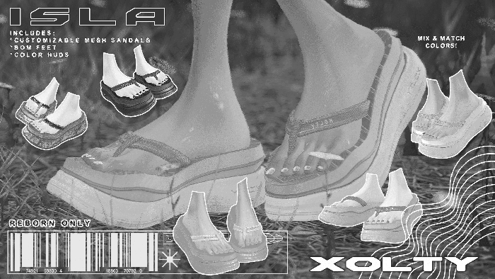 XOLTY - ISLA Sandals - DEMO