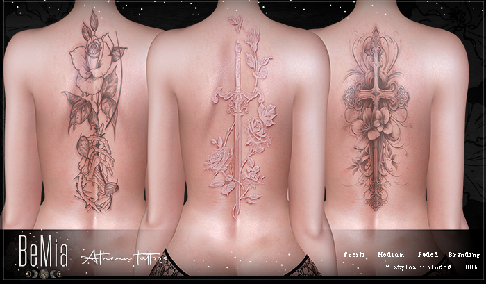 BeMia. Athena tattoo 
