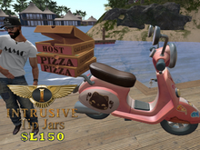 :::IDJ::: Pizza Delivery Scooter Tip Jar
