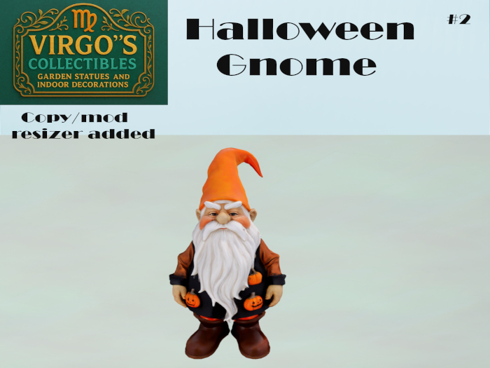 Halloween gnome 2 