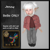 H.O.P.E. BeBe Jenny red