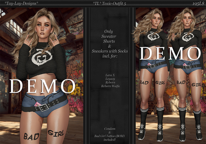 *Tay-Lay-Designs* Toxic-Outfit 5 DEMO