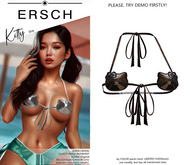 ERSCH - Kitty bra -black-