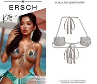 ERSCH - Kitty bra -white-