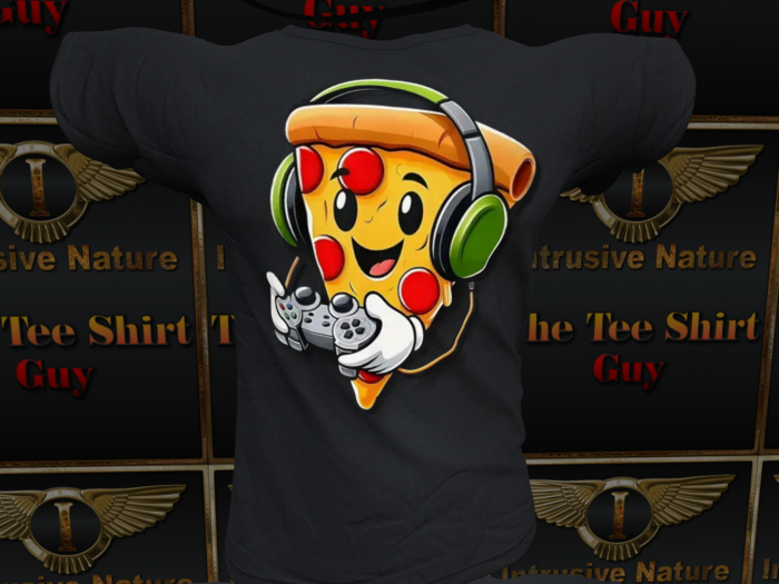 :::IDJ::: Pizza Gamer Tee Shirt