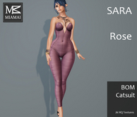 Miamai_Sara Catsuit BOM Rose