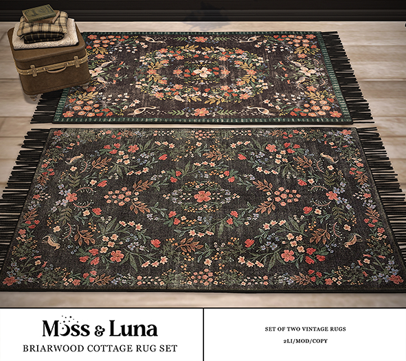 Moss & Luna- Briarwood Rug Set (add)