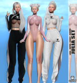 .::Crystal ::. Julia Body // White