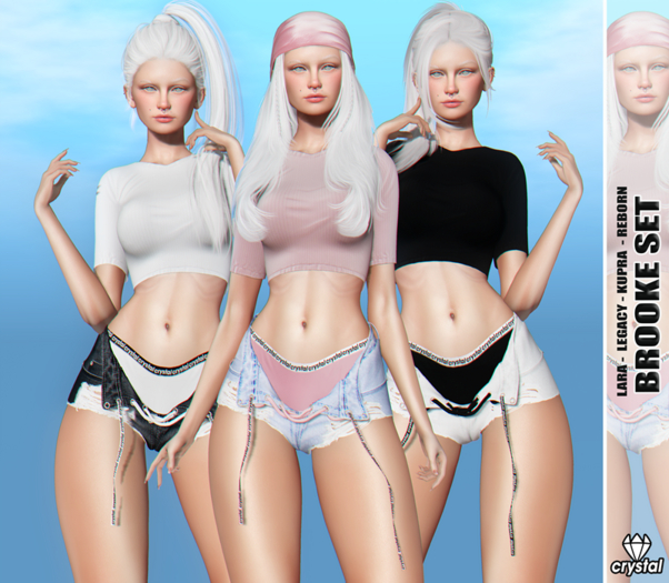 .:: Crystal ::. Brooke Top // Blue