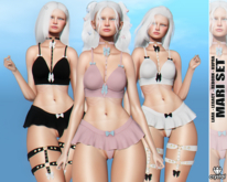 .:: Crystal ::. Mari Skirt // Grey