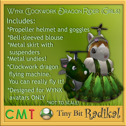 Wynx Clockwork Dragon Rider (Girls)