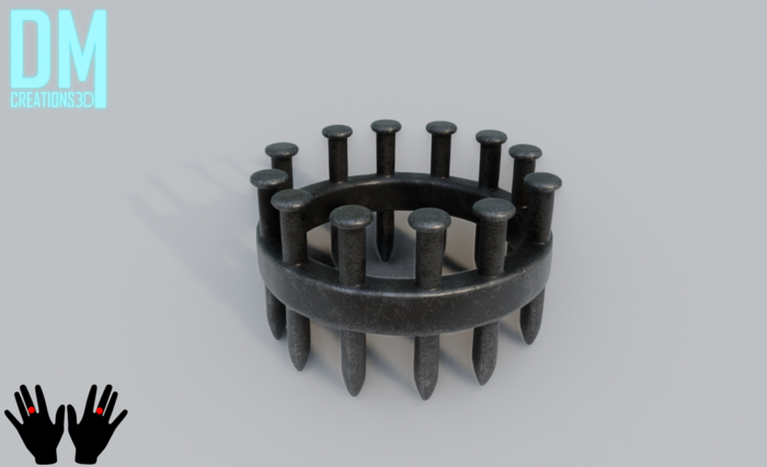 Ring with nails Full Perm Mesh