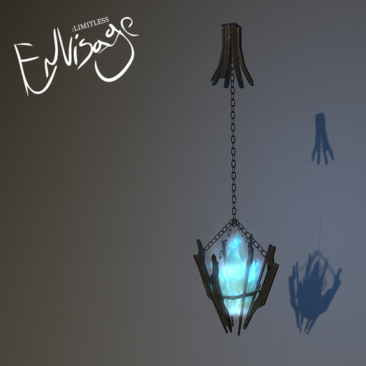 [[E:L]] Crystal Chandelier (Sky)