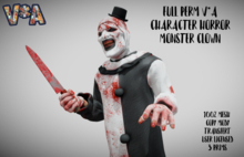 FULL PERM V*A CHARACTER HORROR MONSTER CLOWN