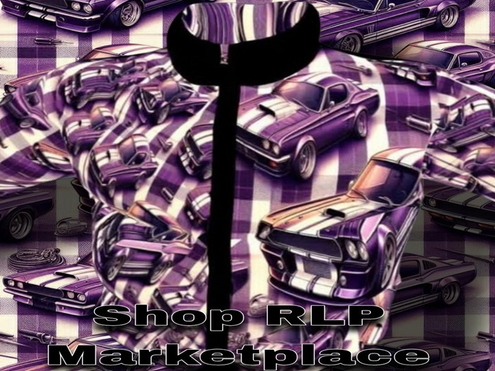 PURPLE CAR PUFFER JACKET