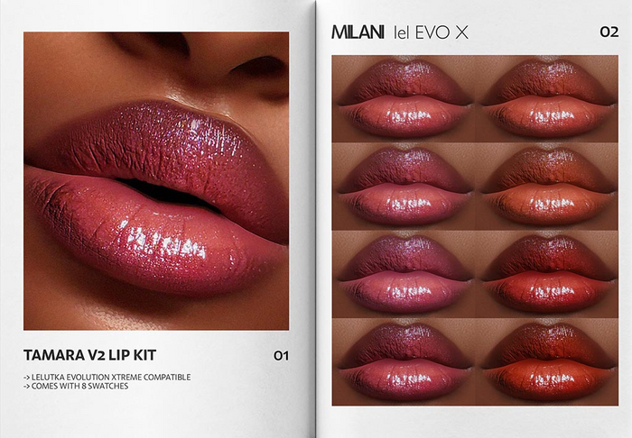 MILANI - "TAMARA V2" LIP KIT / DEMO
