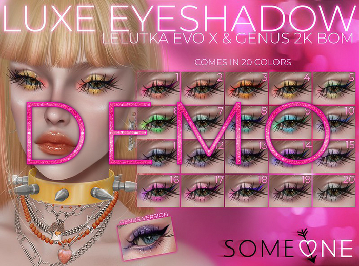 SOMEONE - Luxe Eyeshadow - DEMO 