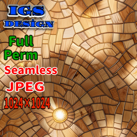 Full Perm Seamless Texture - Fantasy Parquet