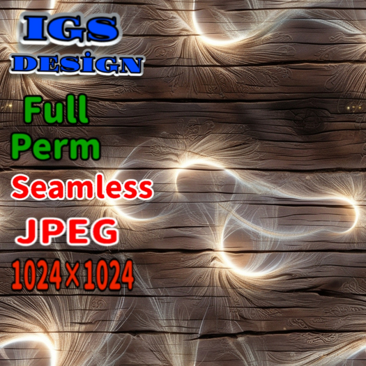 Full Perm Seamless Texture - Enchanted Parquet