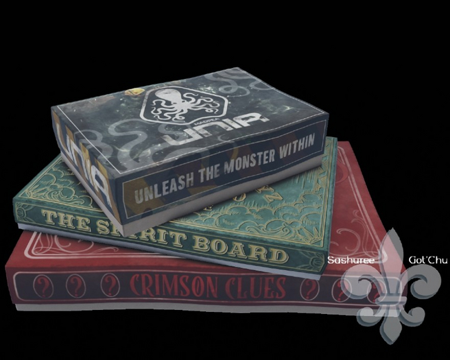 Ghastly Games - The Forgotten Attic - MadPea