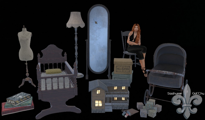 20 Piece - The Forgotten Attic *w/Rare & SOl* - Set