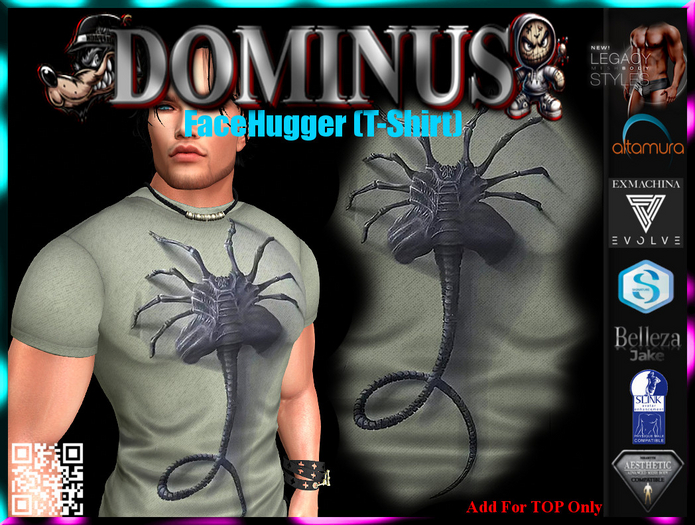 ~DOMINUS~FaceHugger (T-Shirt)   (ADD)