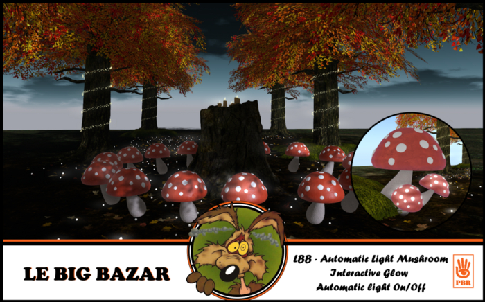 LBB - Automatic Light Mushroom
