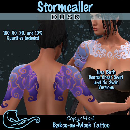 Stormcaller -BOM Tattoo [DUSK]
