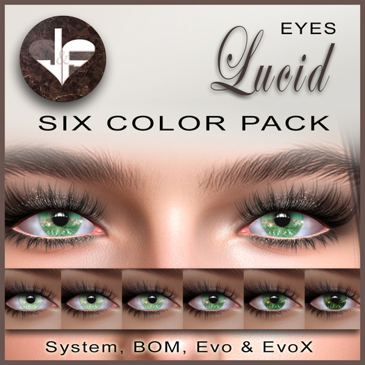 January ~ Eyes Lucid Green Fatpack