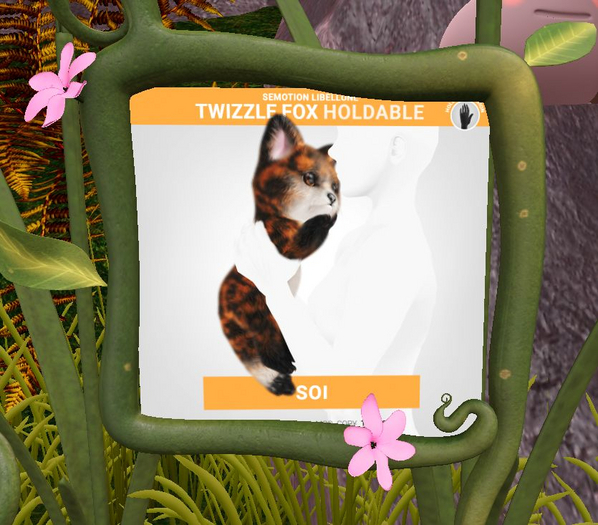 SEmotion Libellune Twizzle Fox Holdable SOI