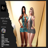 Violet Skies - Dana Dress - 20 Patterns