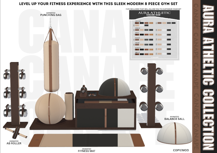 [Canape] Aura Athletic Collection - FATPACK