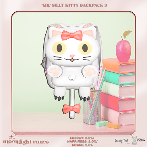 *MR* Silly Kitty Backpack 3