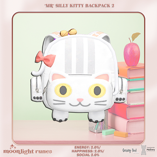 *MR* Silly Kitty Backpack 2