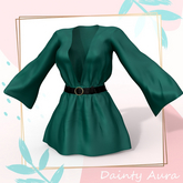 Emerald Belt Dress REBORN