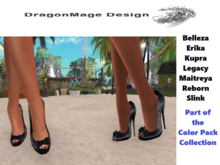 !DMD! Grace Heels Black 