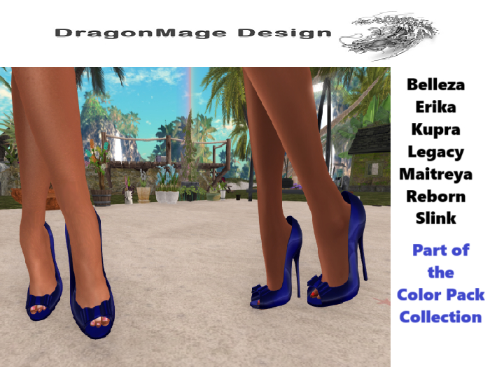 !DMD! Grace Heels Dark Blue 
