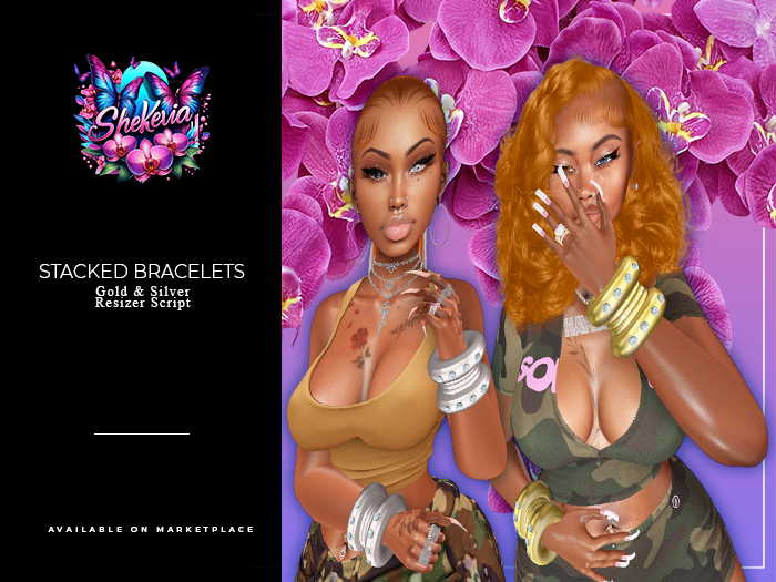 [SHEKEVIA] Stacked Bracelets