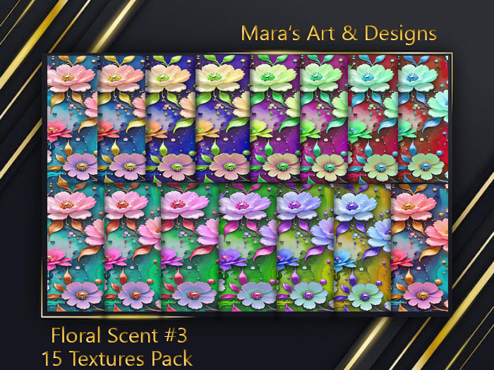 Floral Scent #3-Seamless Textures-FULL PERM