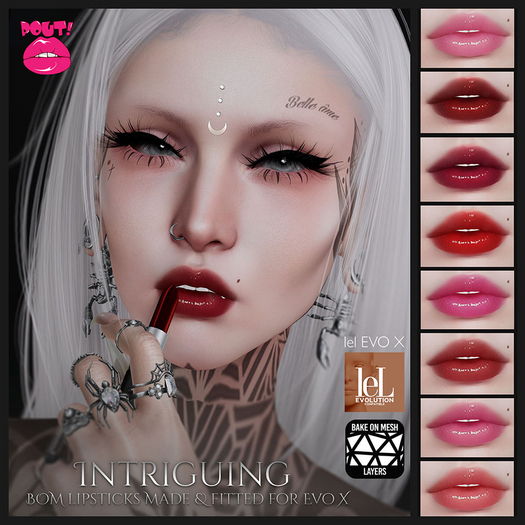 [POUT!] Intriguing BOM lipsticks - EVO X